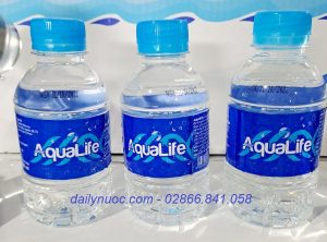 Chai nước suối 250ml Aqualife